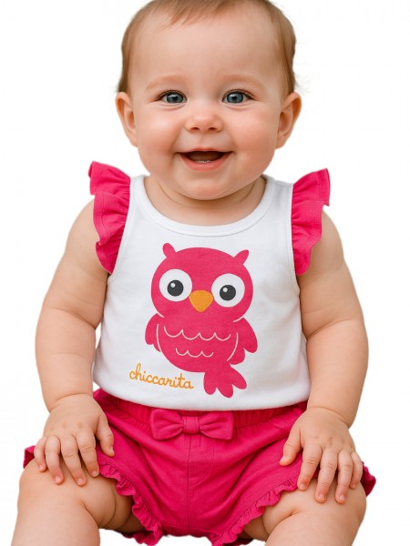 CHICCO Βρεφικό Σετ για Κορίτσια (0 - 24 μηνών) # 67741-52662 ΦΟΥΞ