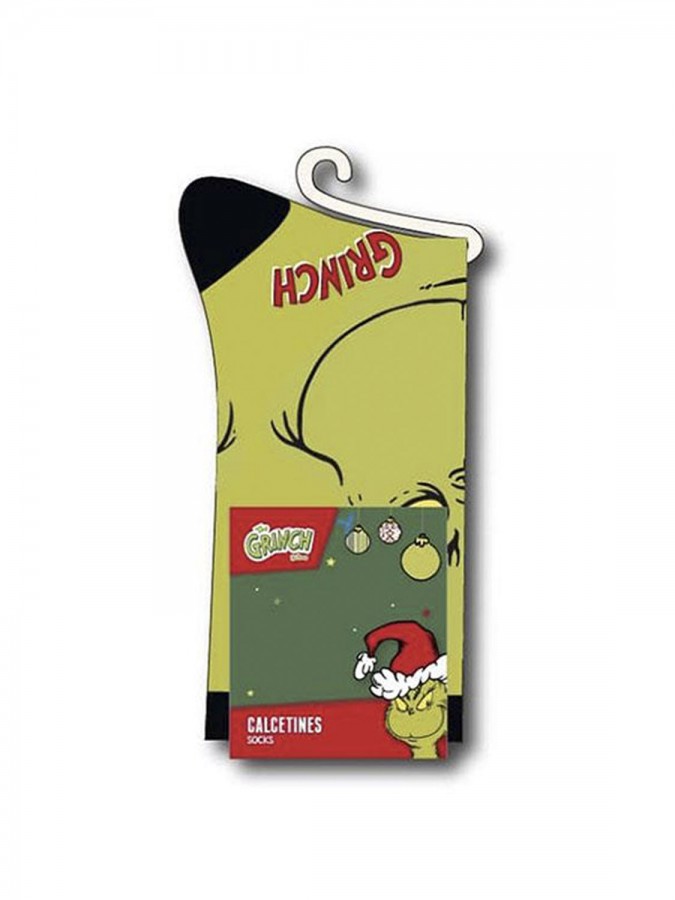 CERDA Kάλτσες ψηλές με σχέδιο Grinch #2510 Πράσινο CERDA Kάλτσες ψηλές με σχέδιο Grinch #2510 Πράσινο