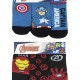 DISNEY Kάλτσες Κοντές για αγόρι σετ 3 ζεύγη Avengers #37640 Μαύρο