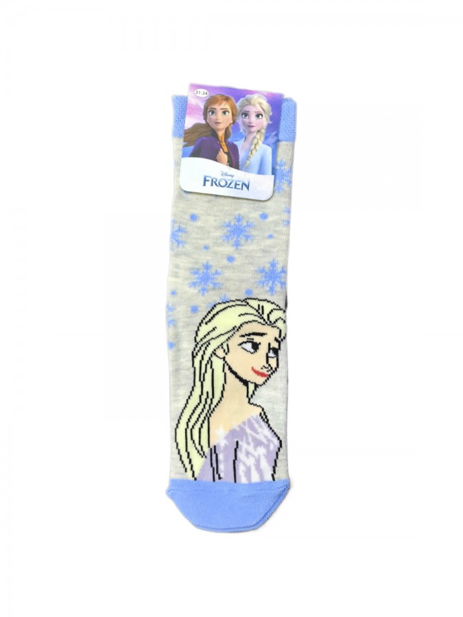 DISNEY Kάλτσες μακριές για κορίτσι σετ 3 ζεύγη Frozen #FZ22175 multi