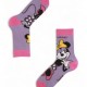 DISNEY Kάλτσες ψηλές με σχέδια σετ 4 ζεύγη #MN22205 Minnie Mouse (multi)