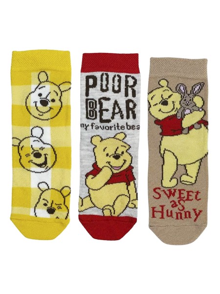 DISNEY Kάλτσες μακριές σετ 3 ζεύγη Winnie The Pooh #WP22181 Multi DISNEY Kάλτσες μακριές σετ 3 ζεύγη Winnie The Pooh #WP22181 Multi