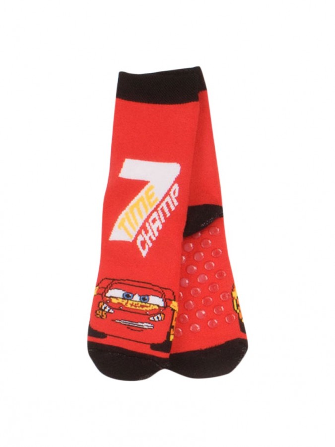 DISNEY Kάλτσες πετσετέ με τάπες σετ 3 ζεύγη #CR20489 Cars