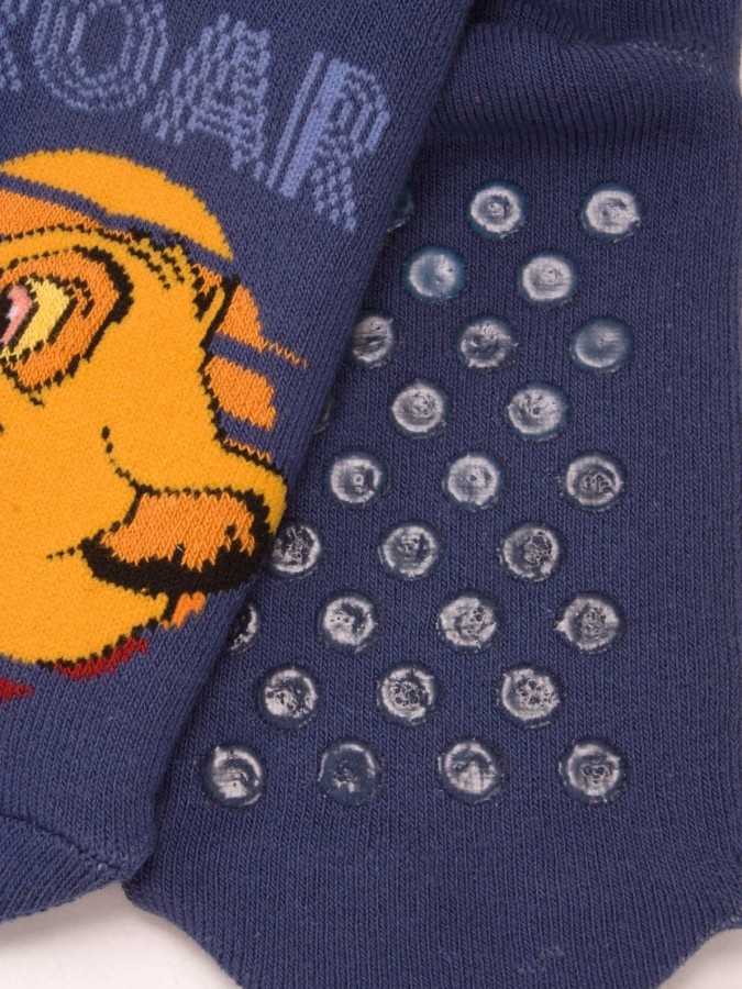 DISNEY Kάλτσες πετσετέ με τάπες σετ 3 ζεύγη #AS20496 Lion King