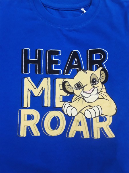 DISNEY Παιδική Πιτζάμα Καλοκαιρινή για αγόρι 3-8 ετών Lion King #56578 Μπλε DISNEY Παιδική Πιτζάμα Καλοκαιρινή για αγόρι 3-8 ετών Lion King #56578 Μπλε