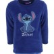 DISNEY Παιδική Πυτζάμα Χειμωνιάτικη Fleece για αγόρι 4-8 Ετών Stitch #LIL24-3568 Μπλε