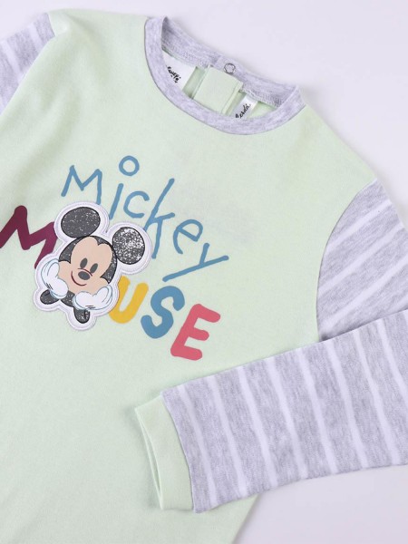 CERDA Παιδική Πυτζάμα Χειμωνιάτικη για αγόρι 12-36 μηνών Mickey #0138 Βεραμάν CERDA Παιδική Πυτζάμα Χειμωνιάτικη για αγόρι 12-36 μηνών Mickey #0138 Βεραμάν