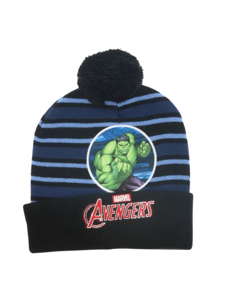 DISNEY Παιδικό Σκουφάκι Avengers 3-10 ετών #2508 Μαύρο DISNEY Παιδικό Σκουφάκι Avengers 3-10 ετών #2508 Μαύρο