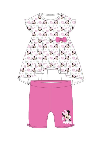 DISNEY Βρεφικό Σετ για Κορίτσια 3-18 μηνών Minnie Mouse #61022 Φουξ