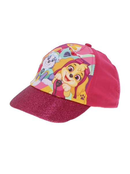 DISNEY Παιδικό Καπέλο για κορίτσια Paw Patrol Glitter #0126 Φουξ DISNEY Παιδικό Καπέλο για κορίτσια Paw Patrol Glitter #0126 Φουξ