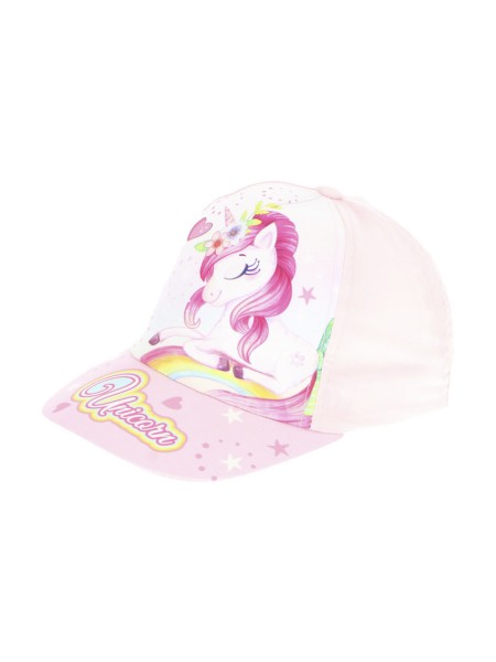 DISNEY Παιδικό Καπέλο για κορίτσια Unicorn #0113 Ροζ DISNEY Παιδικό Καπέλο για κορίτσια Unicorn #0113 Ροζ