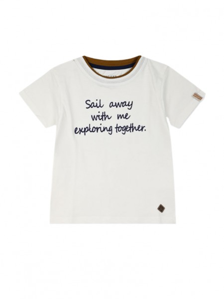 ENERGIERS Μακό μπλούζα για αγόρι 2-6 ετών | 12-225123-5 Εκρού