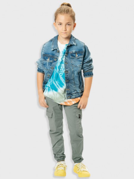 ENERGIERS Παντελόνι cargo για αγόρι 6-16 ετών |13-225009-2 ΧΑΚΙ