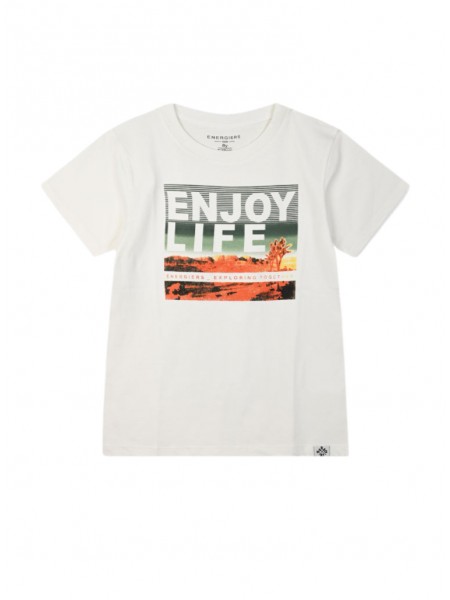 ENERGIERS Μακό μπλούζα για αγόρι 6-16 ετών | 13-225047-5 ΕΚΡΟΥ