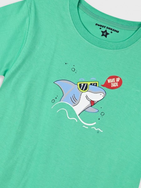 ENERGIERS Παιδική Πυτζάμα Καλοκαιρινή για αγόρι 1-5 ετών #32-225106-9 ΠΕΤΡΟΛ