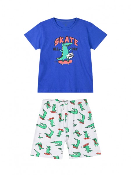 ENERGIERS Παιδική Πυτζάμα Καλοκαιρινή για αγόρι 1-5 ετών #32-225108-9 ΜΠΛΕ