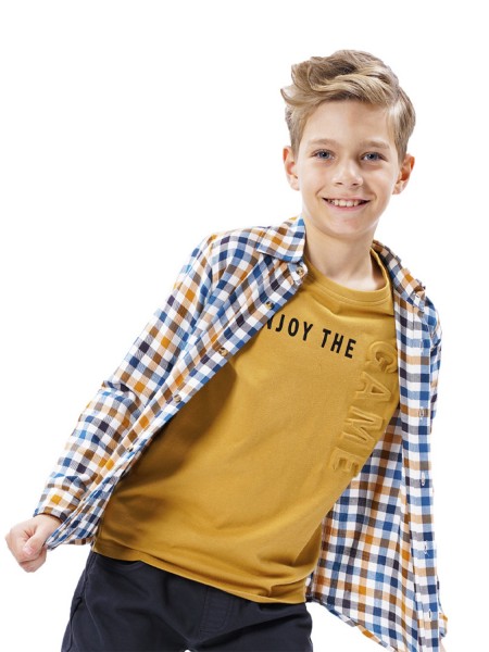 ENERGIERS Καρώ πουκάμισο για αγόρι 6-16 ετών |13-124001-4 ΚΑΡΡΩ ENERGIERS Καρώ πουκάμισο για αγόρι 6-16 ετών |13-124001-4 ΚΑΡΡΩ