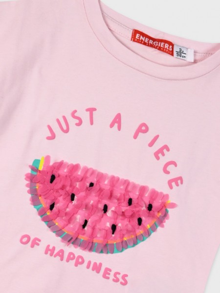 ENERGIERS Παιδικό Σετ Με Κολάν για Κορίτσια 1-6 ετών #15-225371-0 ΡΟΖ