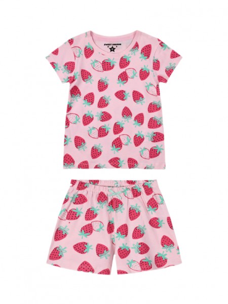 ENERGIERS Παιδική Πυτζάμα Καλοκαιρινή για κορίτσι 1-5 ετών #35-225305-9 ΕΜΠΡΙΜΕ