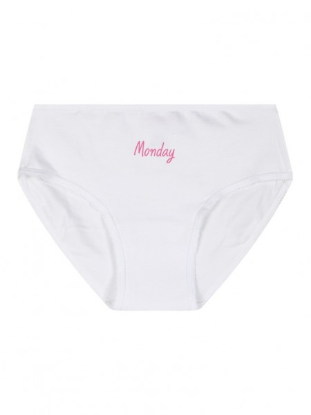 ENERGIERS Παιδικό Κυλοτάκι Βαμβακερό για Κορίτσι 6ΤΕΜ #39-5483 ΛΕΥΚΟ