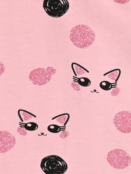 ENERGIERS Παιδικό Κολάν με εμπριμέ τύπωμα για Κορίτσι 1-6 ετών - 15-123337-2 ΤΡΙΑΝΤΑΦΥΛΛΙ