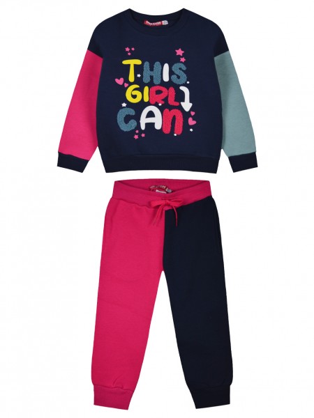 ENERGIERS Παιδική Φόρμα με διάφορα χρωματικά τμήματα για Κορίτσι 1-6 ετών - 15-123339-0 ΦΟΥΞ