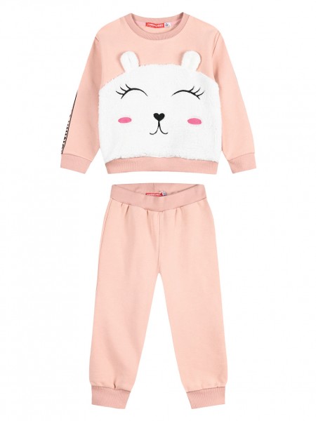 ENERGIERS Παιδική Φόρμα για Κορίτσι 1-6 ετών - 15-123384-0 Σκονισμένο Ροζ