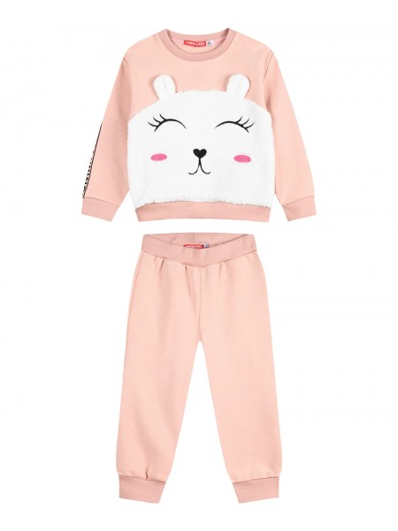 ENERGIERS Παιδική Φόρμα για Κορίτσι 1-6 ετών - 15-123384-0 Σκονισμένο Ροζ