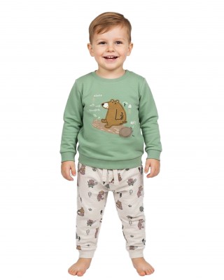 ENERGIERS Βρεφική Φόρμα για Αγόρι 0-24 μηνών #11-125460-0 Πράσινο