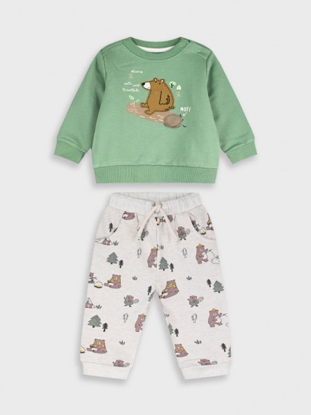 ENERGIERS Βρεφική Φόρμα για Αγόρι 0-24 μηνών #11-125460-0 Πράσινο