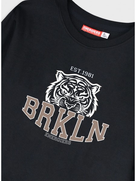 ENERGIERS Εφηβική Φόρμα για Αγόρι 6-16 ετών "BRKLN" - 13-125089-0 Μαύρο/ Σοκολατί ENERGIERS Εφηβική Φόρμα για Αγόρι 6-16 ετών "BRKLN" - 13-125089-0 Μαύρο/ Σοκολατί