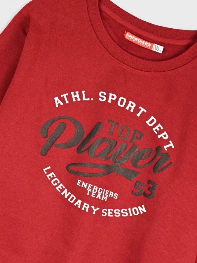 ENERGIERS Εφηβική Φόρμα για Αγόρι 6-16 ετών "Top Player" - 13-125090-0 Κόκκινο / Μαύρο