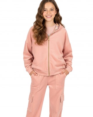 ENERGIERS Εφηβική Φόρμα Βελουτέ για Κορίτσι 6-16 ετών - 16-125221-0 ΚΟΥΦΕΤΙ