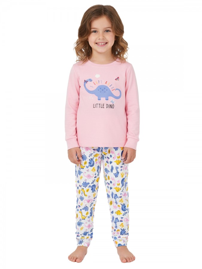 ENERGIERS Παιδική Πιτζάμα για Κορίτσι 1-6 ετών #35-125303-9 ΡΟΖ ENERGIERS Παιδική Πιτζάμα για Κορίτσι 1-6 ετών #35-125303-9 ΡΟΖ