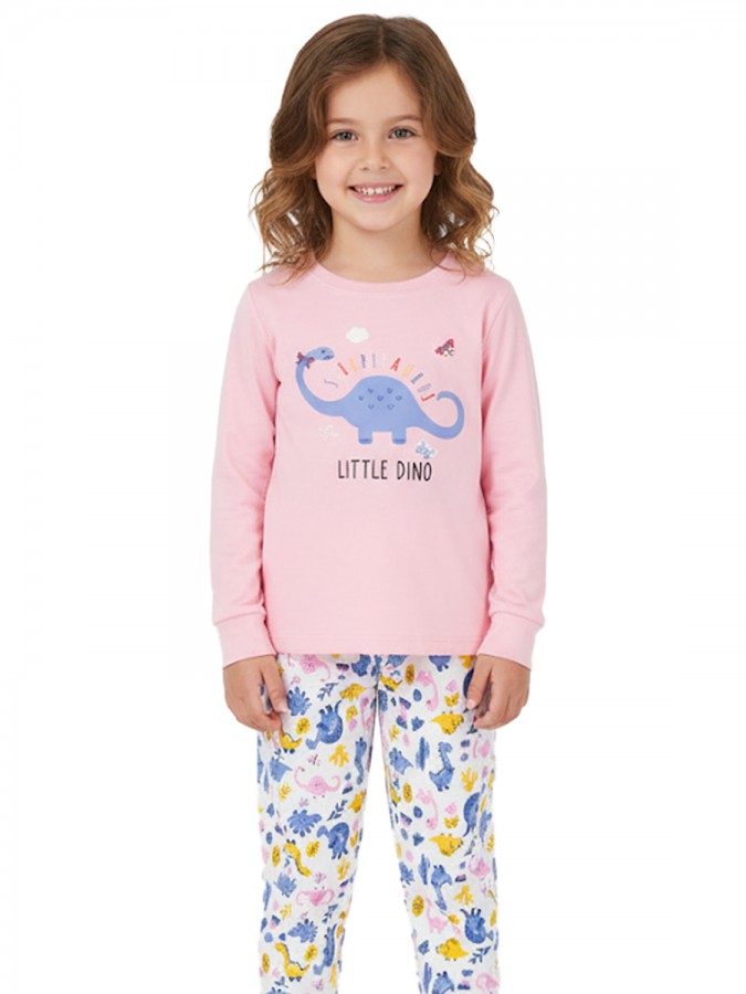 ENERGIERS Παιδική Πιτζάμα για Κορίτσι 1-6 ετών #35-125303-9 ΡΟΖ ENERGIERS Παιδική Πιτζάμα για Κορίτσι 1-6 ετών #35-125303-9 ΡΟΖ