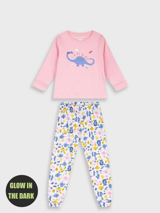 ENERGIERS Παιδική Πιτζάμα για Κορίτσι 1-6 ετών #35-125303-9 ΡΟΖ ENERGIERS Παιδική Πιτζάμα για Κορίτσι 1-6 ετών #35-125303-9 ΡΟΖ