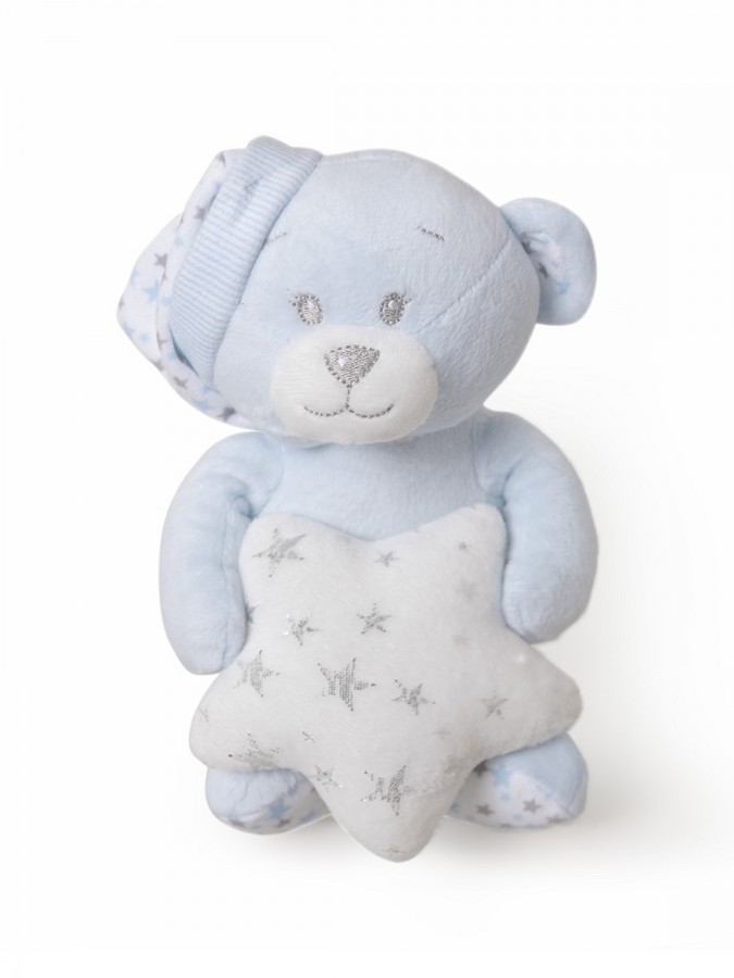 Σετ Δώρου 3 τεμαχίων “Casita” – Μπλε Κουβέρτα + Πετρούλα & Dou-Dou 3τμχ #Set25 Μπλε 