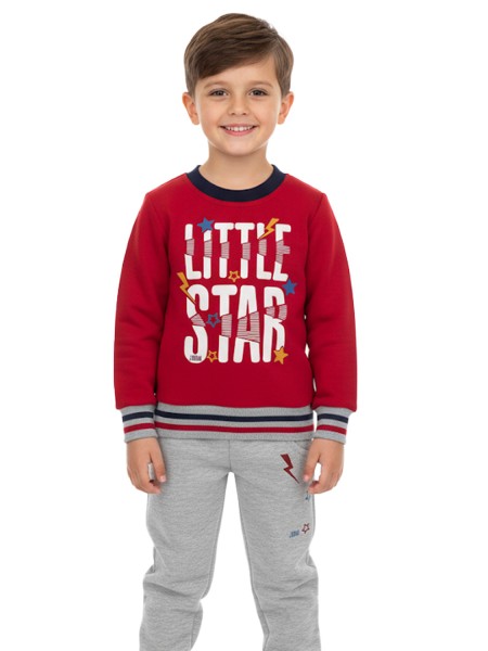 JOOM Παιδική Φόρμα για Αγόρι 1-6 ετών - 22357 κόκκινο - γκρι JOOM Παιδική Φόρμα για Αγόρι 1-6 ετών - 22357 κόκκινο - γκρι