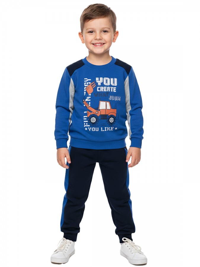 JOOM Παιδική Φόρμα για Αγόρι 1-6 ετών - 23366 μπλε JOOM Παιδική Φόρμα για Αγόρι 1-6 ετών - 23366 μπλε