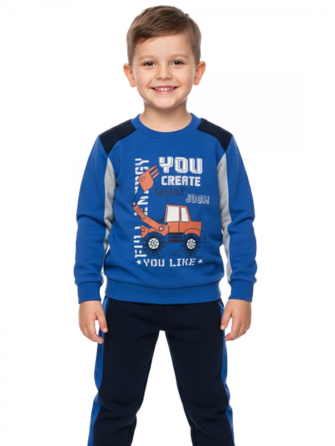 JOOM Παιδική Φόρμα για Αγόρι 1-6 ετών - 23366 μπλε JOOM Παιδική Φόρμα για Αγόρι 1-6 ετών - 23366 μπλε