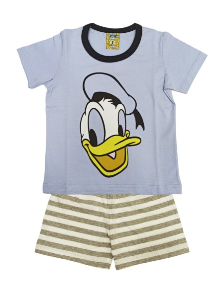 LIKE Παιδική Πυτζάμα Καλοκαιρινή για αγόρι 1-6 ετών #224-0137 Σχιελ