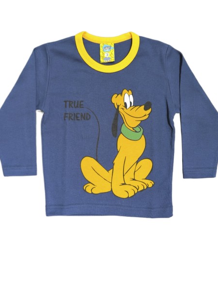 LIKE Bebe Πυτζάμα Χειμωνιάτικη για αγόρι 1-5 ετών #124-0171 Μπλε LIKE Bebe Πυτζάμα Χειμωνιάτικη για αγόρι 1-5 ετών #124-0171 Μπλε