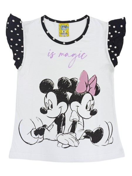 LIKE Παιδική Πυτζάμα Καλοκαιρινή για κορίτσι 6-12 ετών #224-0267 Λευκό LIKE Παιδική Πυτζάμα Καλοκαιρινή για κορίτσι 6-12 ετών #224-0267 Λευκό