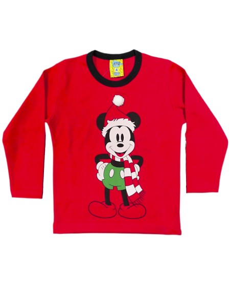 LIKE Παιδική Πιτζάμα Χειμωνιάτικη 2-16 ετών Χριστουγεννιάτικη #424-0168 Kόκκινο LIKE Παιδική Πιτζάμα Χειμωνιάτικη 2-16 ετών Χριστουγεννιάτικη #424-0168 Kόκκινο