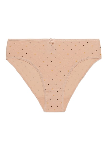 MINERVA Παιδικό Κυλοτάκι Βαμβακερό για Κορίτσι 3ΤΕΜ “Miss Apple” #42215 Πολύχρωμα