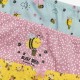 MINERVA Παιδικό Κυλοτάκι Βαμβακερό για Κορίτσι 3ΤΕΜ “Bees” #42262 Πολύχρωμα