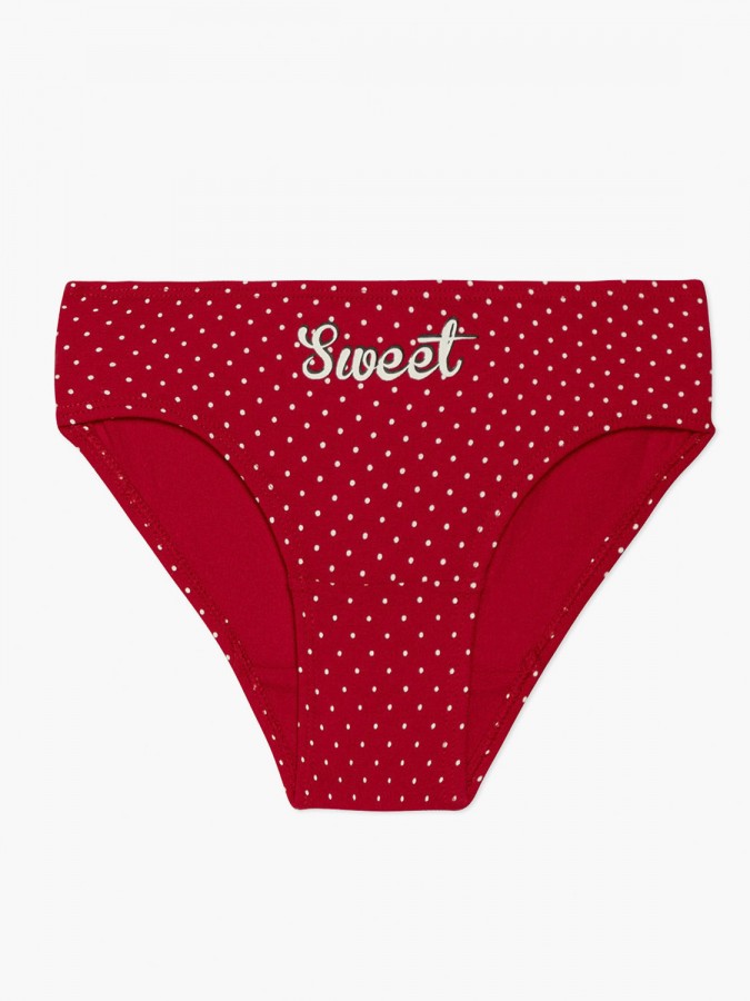 MINERVA Παιδικό Κυλοτάκι Βαμβακερό για Κορίτσι 3ΤΕΜ “Sweet Cats” #42524-188 Πολύχρωμα