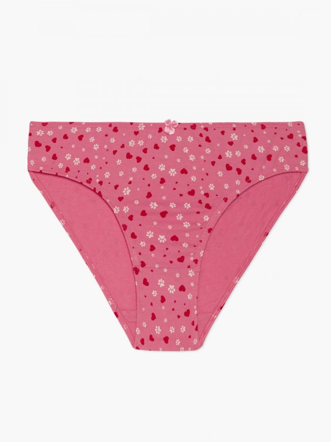 MINERVA Παιδικό Κυλοτάκι Βαμβακερό για Κορίτσι 3ΤΕΜ “Sweet Cats” #42524-188 Πολύχρωμα