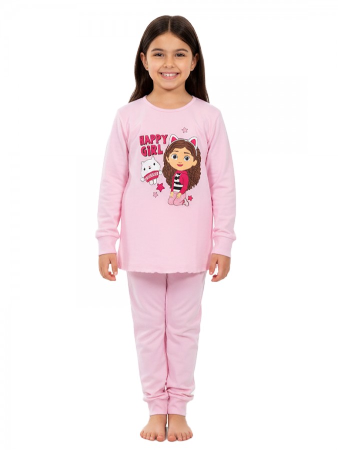 NINA CLUB Παιδική Πυτζάμα Χειμωνιάτικη για Κορίτσι 1-5 ετών #25-254 Ροζ NINA CLUB Παιδική Πυτζάμα Χειμωνιάτικη για Κορίτσι 1-5 ετών #25-254 Ροζ