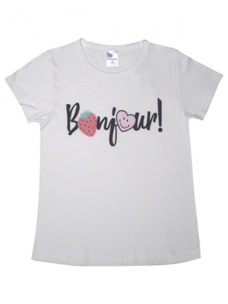 PRETTY BABY Παιδική Πιτζάμα Καλοκαιρινή για κορίτσι 6-16 ετών Bonjour #63142 ΛΕΥΚΟ ΡΟΖ PRETTY BABY Παιδική Πιτζάμα Καλοκαιρινή για κορίτσι 6-16 ετών Bonjour #63142 ΛΕΥΚΟ ΡΟΖ